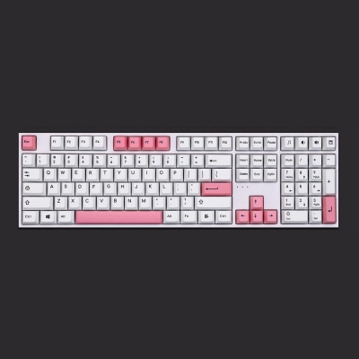 Brief White / Child's Taste 104+39 / 36 Cherry Profile Keycap Set Cherry MX PBT Dye-subbed for Mechanical Gaming Keyboard